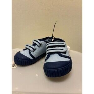 NWT Wonder Nation Toddler Blue Hook and Loop Tennis Shoes Sneakers Size 6